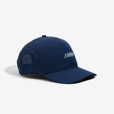 Navy baseball cap with 'Agile' logo on front
