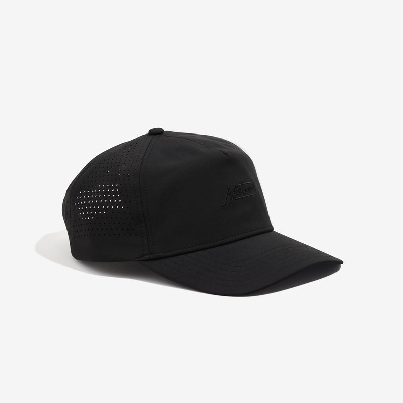 Daily Tech Hat 3 Black - Nostrand Sports - Performance Workout Hat