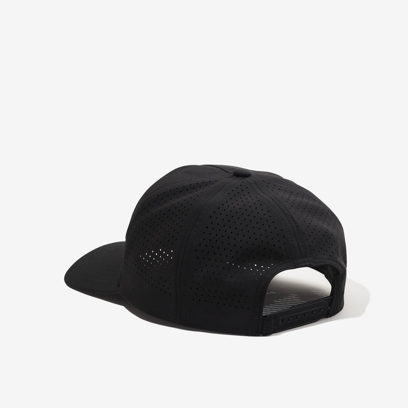 Daily Tech Hat 3 Black - Nostrand Sports - Performance Workout Hat