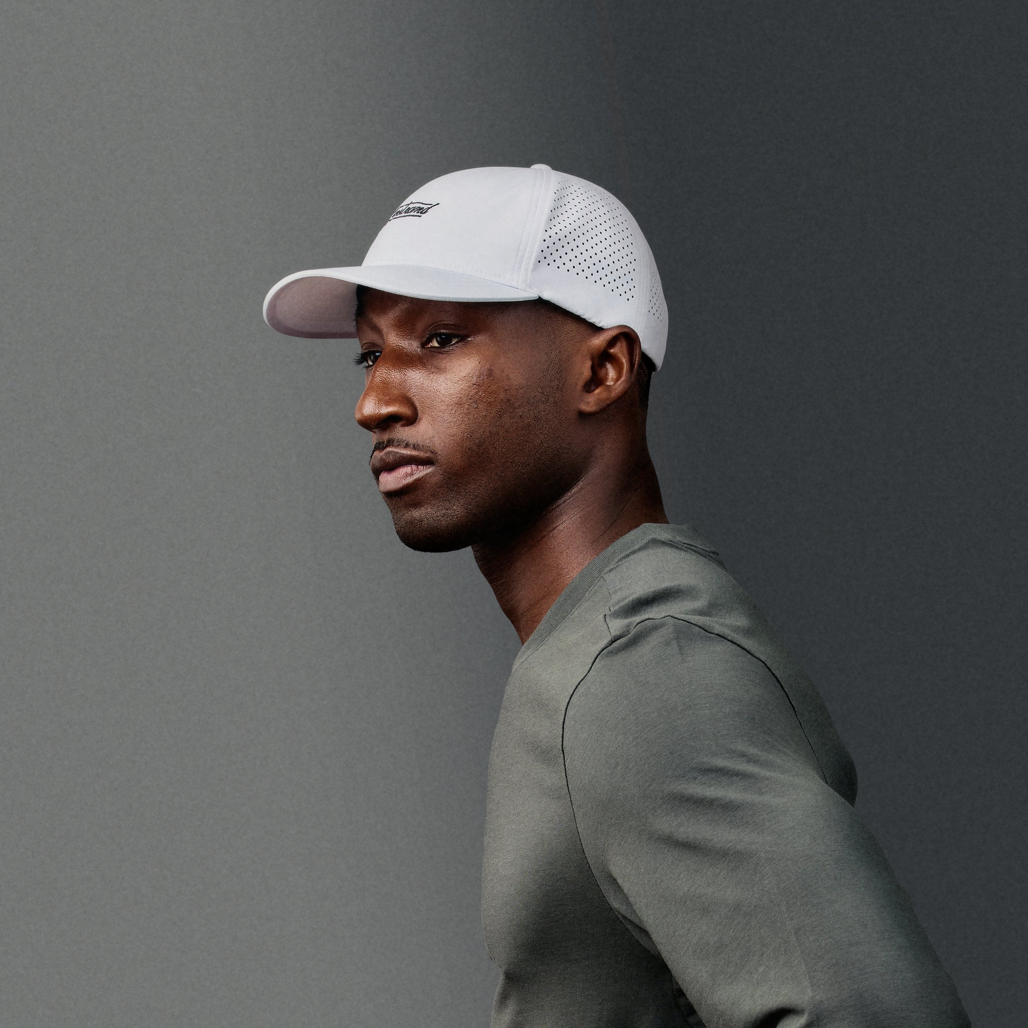 Nostrand Sports Agile Hat White -  Workout Running Hat