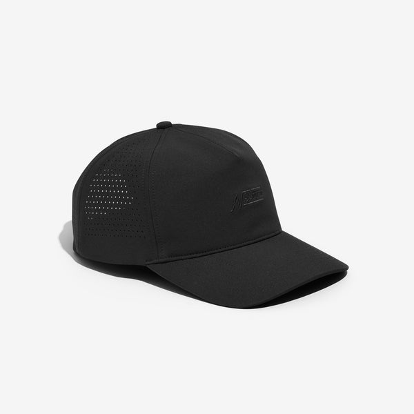 Daily Tech Hat 3 Black - Nostrand Sports - Performance Workout Hat