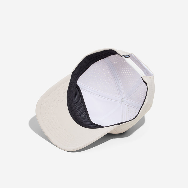 Daily Tech Hat 3 Cream - Nostrand Sports - Performance Workout Hat